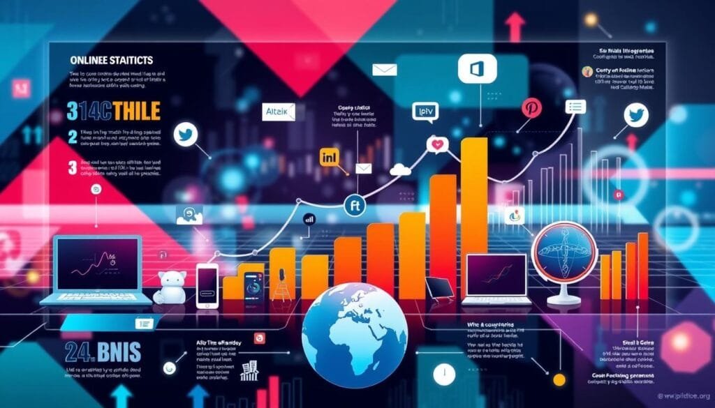 סטטיסטיקות מדיה מקוונת סטטיסטיקות מדיה מקוונת