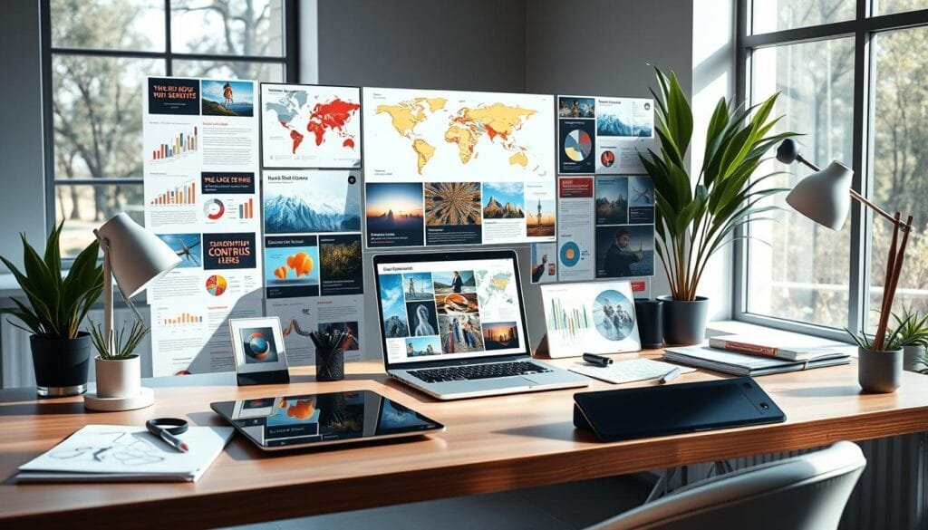 high quality content visual design