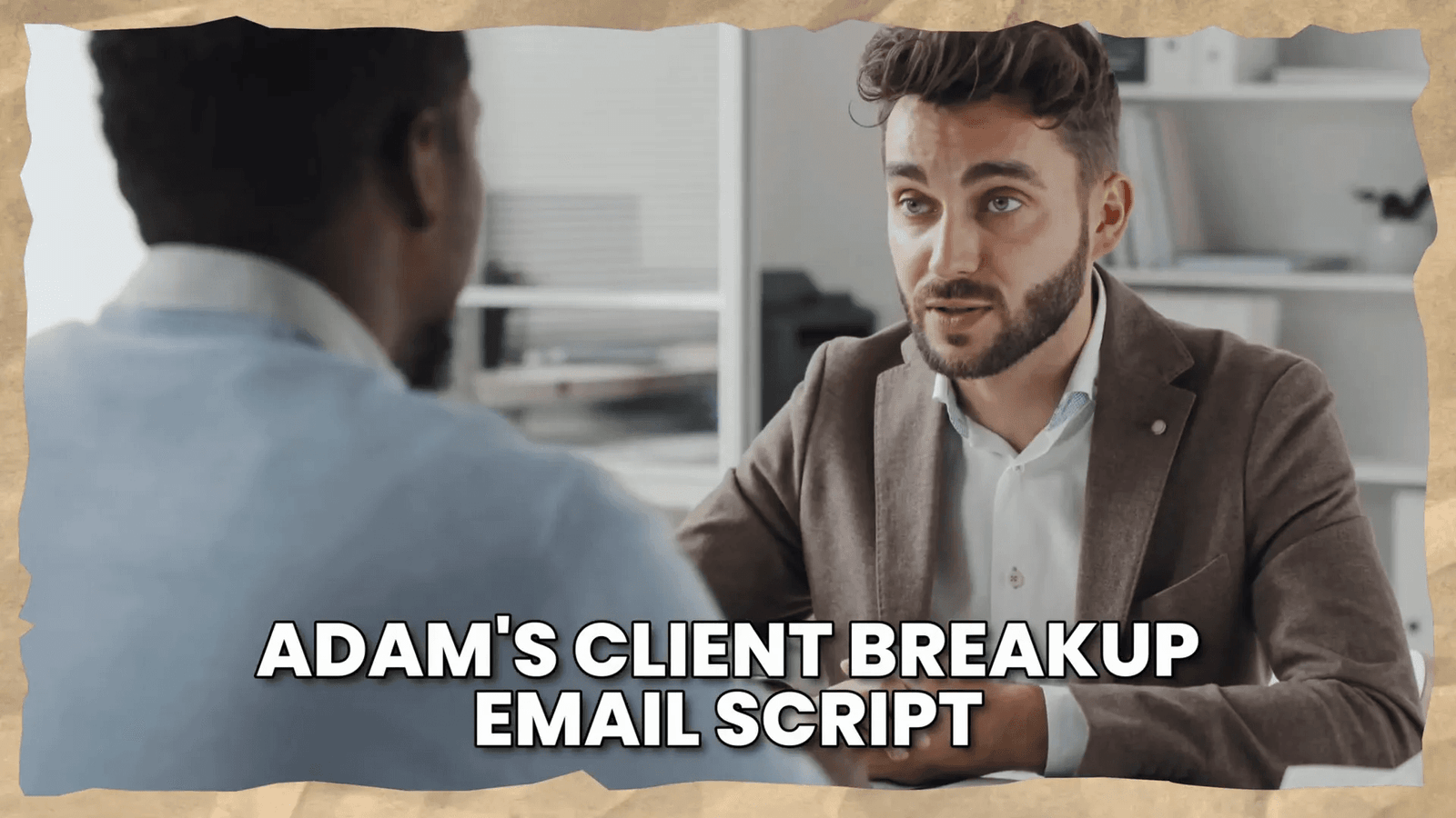 דוגמה לסיום שיתוף פעולה עם לקוח בצורה מקצועית